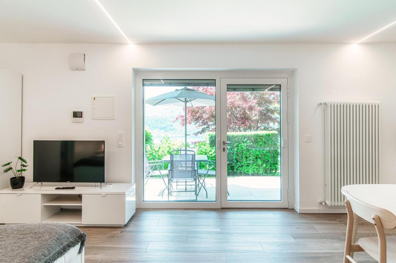 La Palma 3 By Quokka 360 - Studio With Terrace And Lake View Montagnola エクステリア 写真