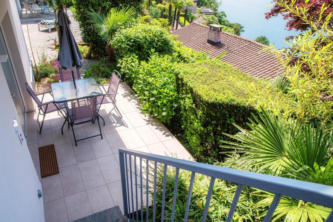 La Palma 3 By Quokka 360 - Studio With Terrace And Lake View Montagnola エクステリア 写真